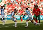 Argentina empató con Marruecos en el debut de los Juegos Olímpicos