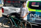RECUPERAN BICICLETA ROBADA TRAS RÁPIDA BÚSQUEDA POLICIAL