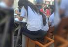 ALUMNOS DAN CLASES SIN MUEBLES Y CRECE EL RECLAMO EN EL INTERIOR