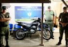 GOYA | CONTROL DESTAPA MOTO ROBADA Y TERMINA CON UN DEMORADO