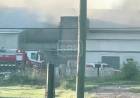 INCENDIO EN UN GALPÓN DE GOYA: INVESTIGAN LAS CAUSAS