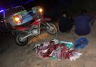 ESQUINA | CAEN TRES HOMBRES CON CARNE DE ANIMALES SILVESTRES