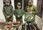 SAUCE | ALLANAN UN PRESUNTO COTO DE CAZA ILEGAL Y HALLAN 200 KILOS DE CARNE SILVESTRE