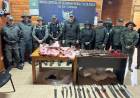 GENERAL PAZ: INVESTIGABAN UN ABIGEATO Y ENCONTRARON ARMAS, MUNICIONES Y CARNE