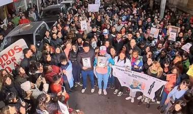 El desgarrador grito de la mamá de Loan: "Devuélvanme a mi hijo"