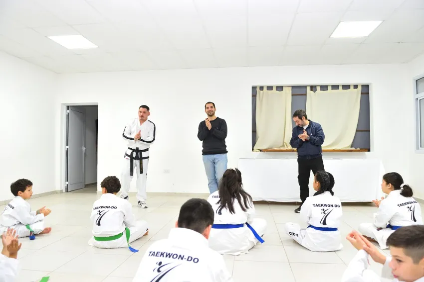 Contención: fuerte promoción al desarrollo deportivo en San Roque