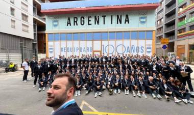 La delegación argentina está lista para la ceremonia inaugural de los JJOO de París 2024