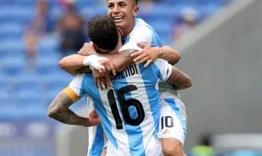 La Sub-23 le ganó a Ucrania y se metió en los cuartos de los Juegos Olímpicos