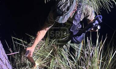 ITUZAINGÓ | DENUNCIÓ A CAZADORES QUE LO AMENAZARON Y SECUESTRARON ARMAS