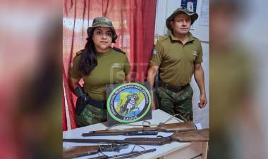 SAUCE | ALLANARON LA CASA DE UN CUATRERO Y SECUESTRARON ARMAS