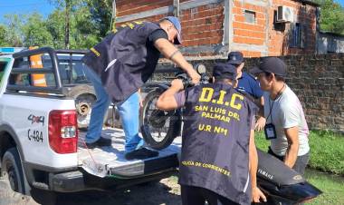 SAN LUIS DEL PALMAR | ALLANABAN POR MALTRATO ANIMAL Y ENCONTRARON MOTOS Y MOTOPARTES SOSPECHOSAS