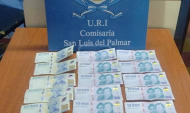 SAN LUIS DEL PALMAR | ALLANAMIENTO POR HURTO: SECUESTRAN DINERO EN EFECTIVO