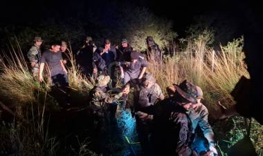 MERCEDES | MEGA OPERATIVO Y PERSECUCIÓN: CAYERON TRAS HUIR AL MONTE CON $12 MILLONES