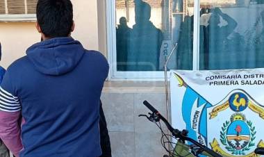 CAYERON “RATA” Y “CHINITO” TRAS ALLANAMIENTO EN SALADAS