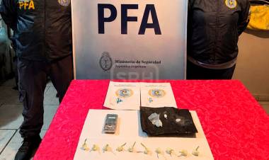 DESARTICULARON TRES KIOSCOS NARCO EN GOYA