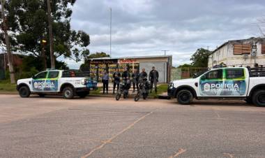 CORRIENTES | DESPLIEGUE POLICIAL EN VARIOS BARRIOS PARA REFORZAR LA PREVENCIÓN