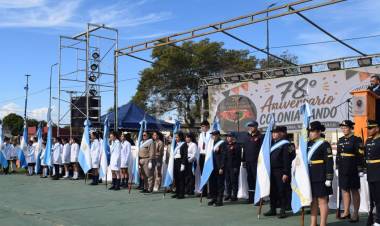 COLONIA PANDO CELEBRÓ SUS 78 AÑOS CON UN EMOTIVO HOMENAJE A SU HISTORIA Y SU GENTE