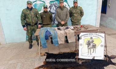 CAEN TRES CUATREROS TRAS UNA FAENA CLANDESTINA EN SAN ROQUE