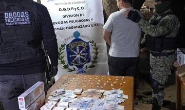 ITATÍ | ALLANAMIENTO POR NARCOMENUDEO TERMINÓ CON UN DETENIDO Y 52 DOSIS DE COCAÍNA SECUESTRADAS