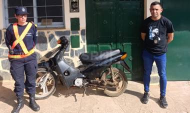 PASO DE LOS LIBRES | RECUPERAN UNA MOTO ROBADA TRAS ANALIZAR CÁMARAS DE SEGURIDAD
