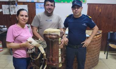 SAN LUIS DEL PALMAR | RECUPERARON APEROS ROBADOS Y LOS DEVOLVIERON A SU DUEÑO