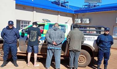 VIRASORO | GOLPE AL NARCOMENUDEO: TRES DETENIDOS Y DROGA SECUESTRADA