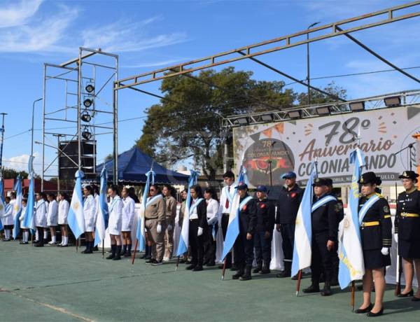 COLONIA PANDO CELEBRÓ SUS 78 AÑOS CON UN EMOTIVO HOMENAJE A SU HISTORIA Y SU GENTE