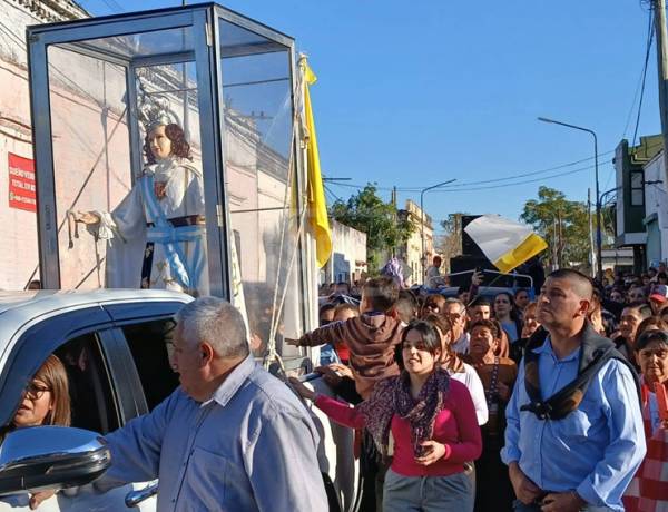 INCERTIDUMBRE POR LA VISITA DE LA VIRGEN DE LA MERCED: GESTIONAN SU REGRESO A SAN ROQUE