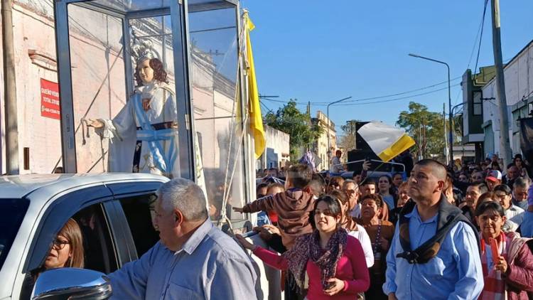 INCERTIDUMBRE POR LA VISITA DE LA VIRGEN DE LA MERCED: GESTIONAN SU REGRESO A SAN ROQUE