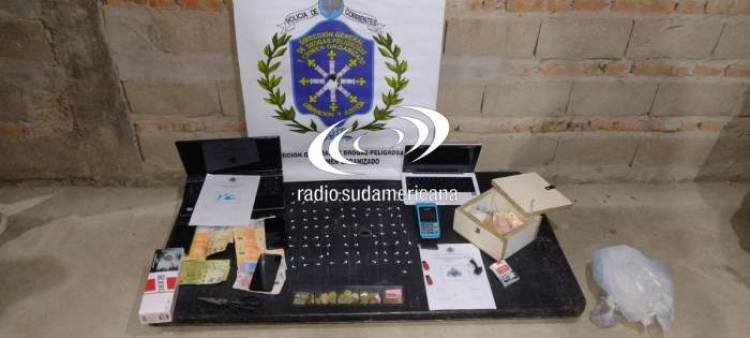 Capital: desbarataron un kiosco de droga y detuvieron a un hombre