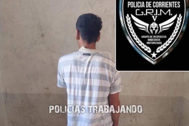 CORRIENTES | INTENTÓ HUIR DE LA POLICÍA Y TERMINÓ DEMORADO CON UN CUCHILLO