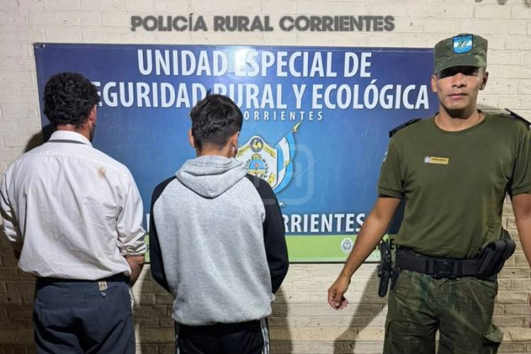 DESBARATAN CARRERAS CLANDESTINAS Y DETIENEN A DOS HOMBRES EN GOYA