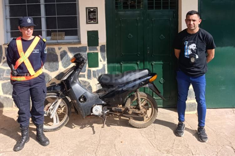 PASO DE LOS LIBRES | RECUPERAN UNA MOTO ROBADA TRAS ANALIZAR CÁMARAS DE SEGURIDAD