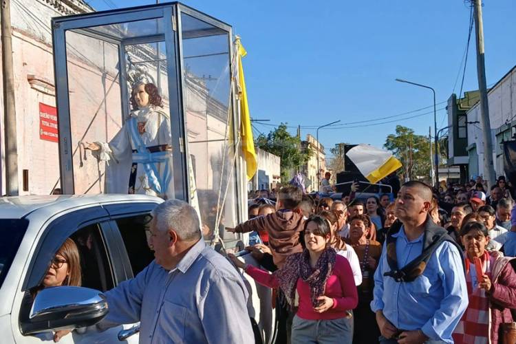 INCERTIDUMBRE POR LA VISITA DE LA VIRGEN DE LA MERCED: GESTIONAN SU REGRESO A SAN ROQUE