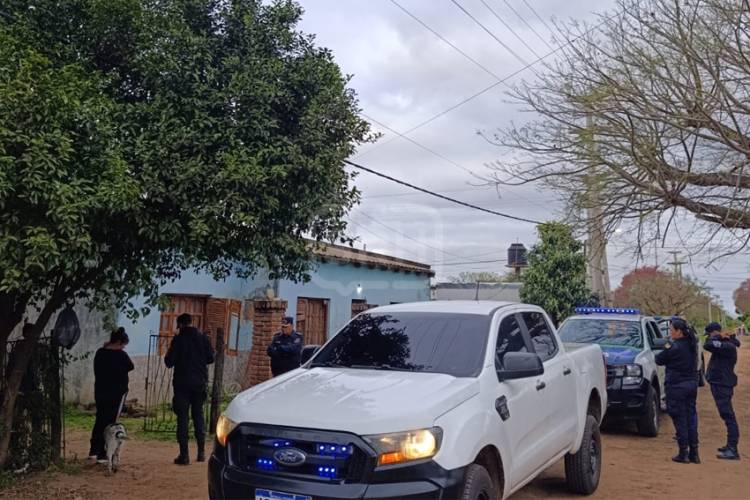 EMPEDRADO | ALLANARON UNA VIVIENDA Y SECUESTRARON 32 PLANTAS DE MARIHUANA