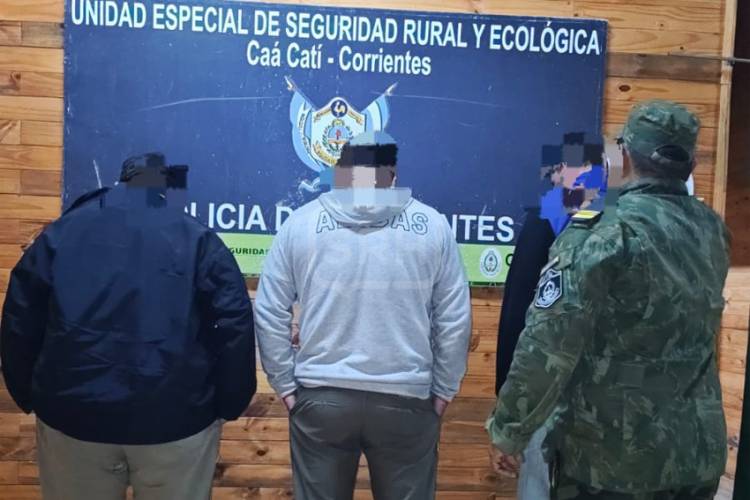 CAÁ CATÍ | OPERATIVO CERROJO: APREHENDIERON A TRES HOMBRES POR UN PRESUNTO ABIGEATO
