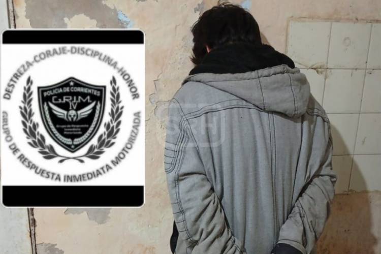 CORRIENTES | MERODEABA ENTRE CASAS Y TERMINÓ DETENIDO: TENÍA PEDIDO DE CAPTURA