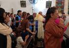 SAN ROQUE VIVIÓ UNA INTENSA MISA DE SANACIÓN