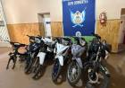 SECUESTRAN MOTOS PRESUNTAMENTE ROBADAS Y HAY DOS APREHENDIDOS EN GOYA