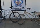 RECUPERARON DOS BICICLETAS ROBADAS EN EMPEDRADO