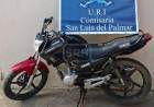 SAN LUIS DEL PALMAR | VIO A LA POLICÍA, ESCAPÓ Y ABANDONÓ UNA MOTO ROBADA