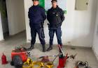 MOCORETA | ALLANARON UNA VIVIENDA Y RECUPERARON HERRAMIENTAS ROBADAS