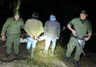 GOYA | CAZABAN CARPINCHOS EN UNA RESERVA Y TERMINARON APREHENDIDOS
