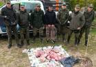 GOYA | ESCONDÍAN CARNE DE UN VACUNO DEBAJO DE UNA CAMA
