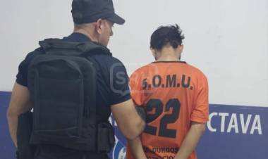 CORRIENTES | DEMORADO POR DISTURBIOS EN PLENA VÍA PÚBLICA