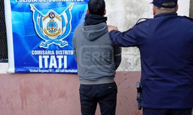 ITATI | LO IDENTIFICARON Y DESCUBRIERON QUE ERA BUSCADO POR LA JUSTICIA