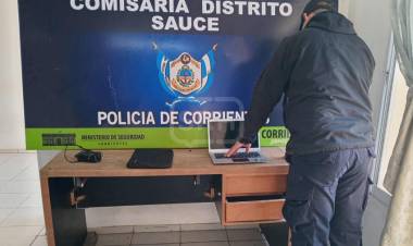 ALLANAMIENTOS PERMITIERON RECUPERAR UNA NOTEBOOK ROBADA EN SAUCE