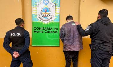 MONTE CASEROS | CAPTURARON AL PRÓFUGO TRAS UN INTENSO RASTRILLAJE