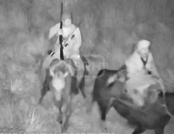 SAN ROQUE | CAZABAN A OSCURAS Y TERMINARON ALLANADOS