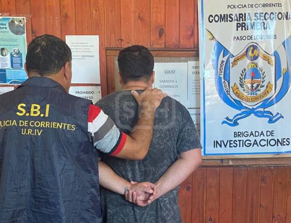 DETUVIERON A UN HOMBRE POR EL CRIMEN DEL PRODUCTOR EN LA CRUZ